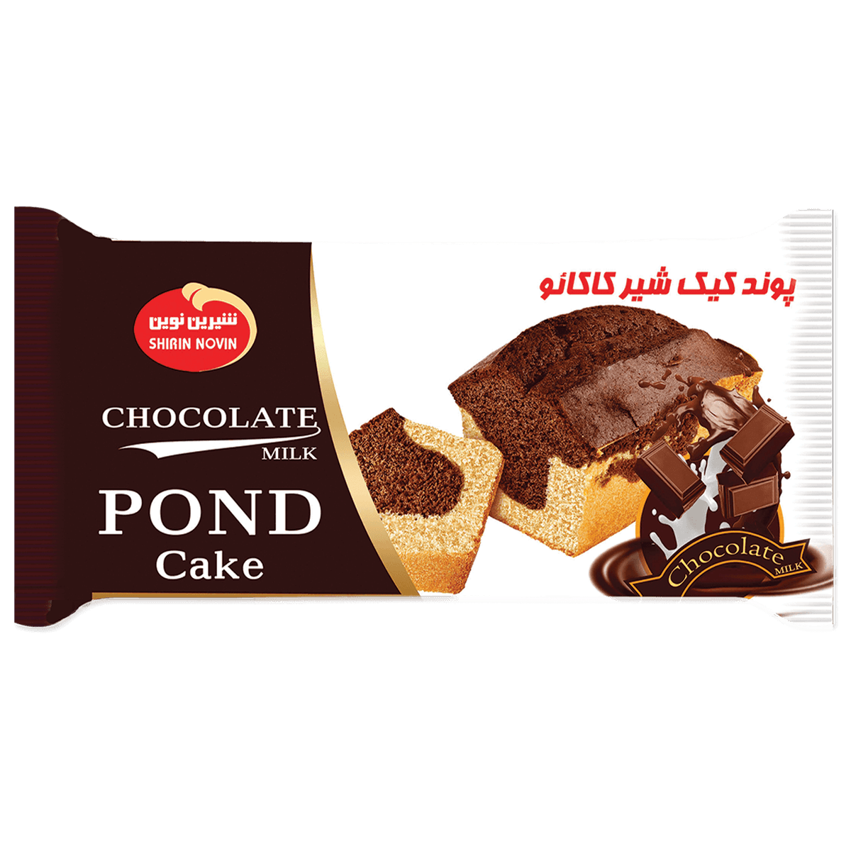 پوند کیک شیر کاکائو
